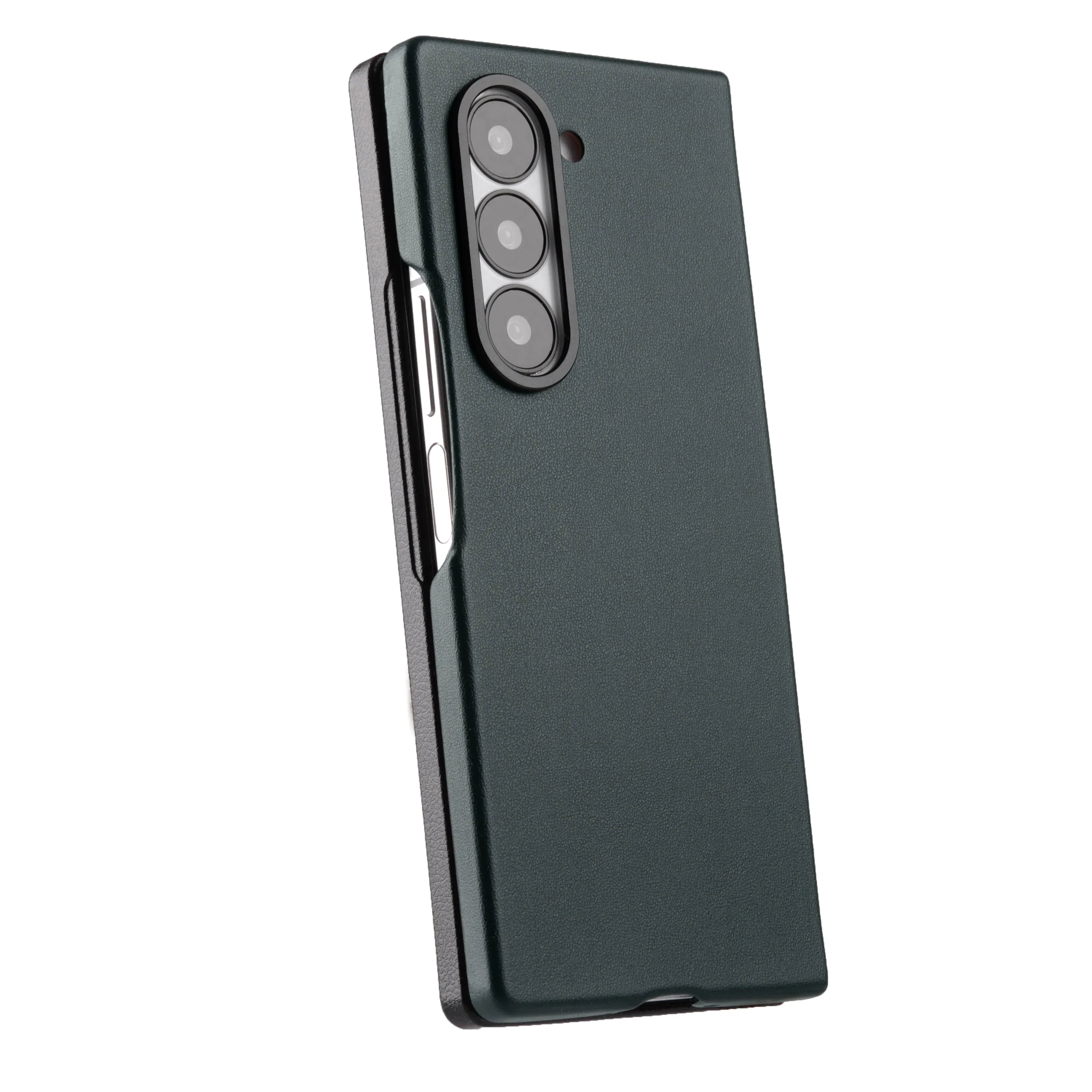 Melkco Galaxy Z Fold6 Origin Series PU Leather Regal Snap Cover - Dark Green - Tashqila Melkco Galaxy Z Fold6 Origin Series PU Leather Regal Snap Cover - Dark Green - Tashqila